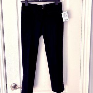Anthropologie Black Cropped Pants
